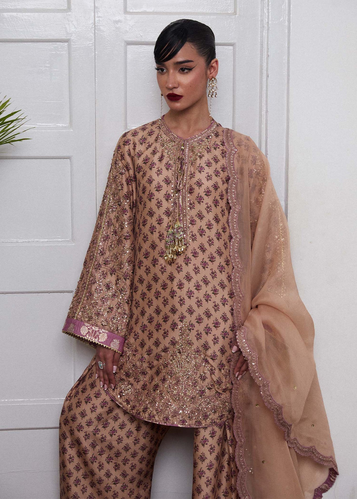 Hussain Rehar | SS Luxury Pret'25 | Fran