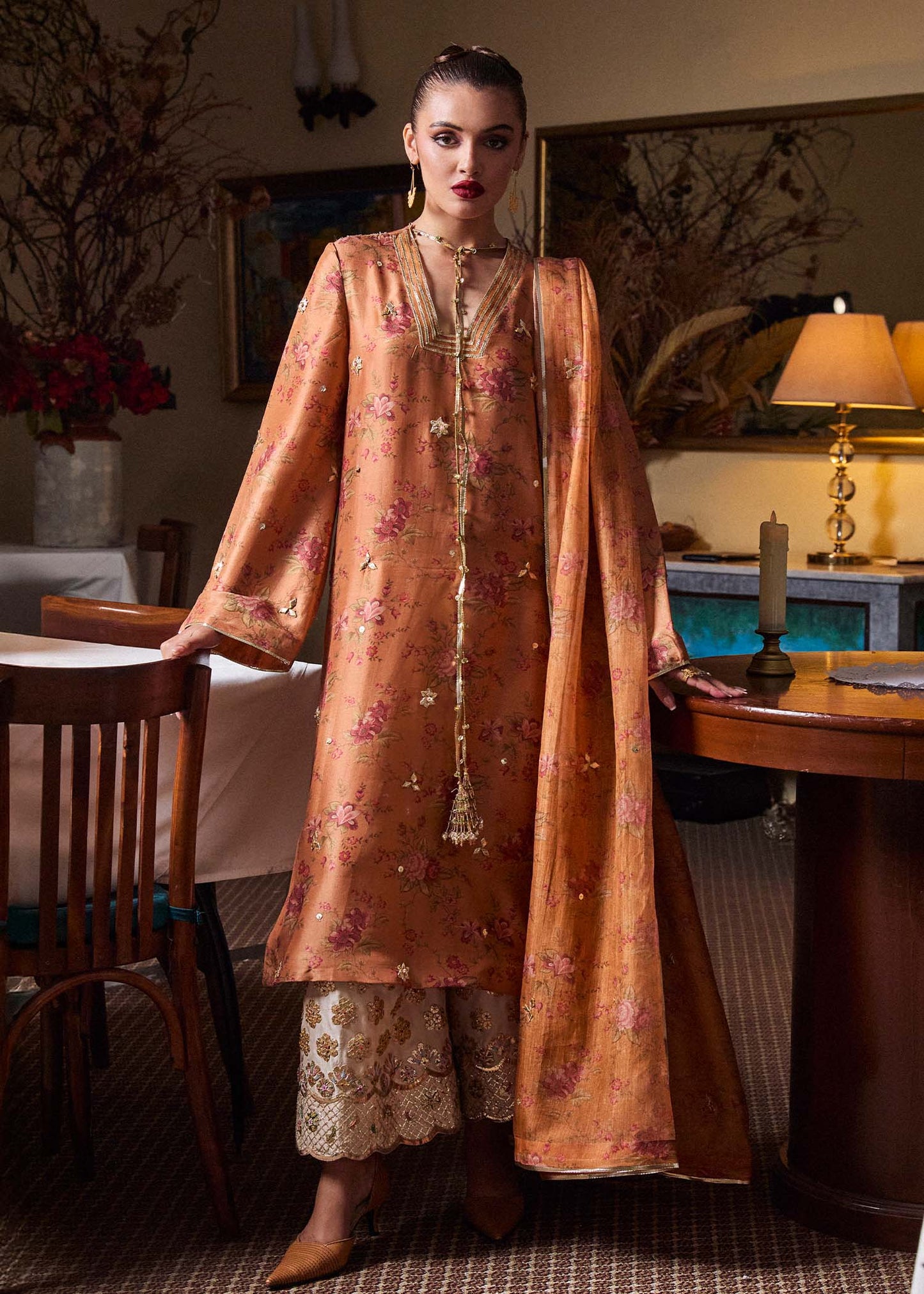 Hussain Rehar | SS Luxury Pret'25 | Dijan