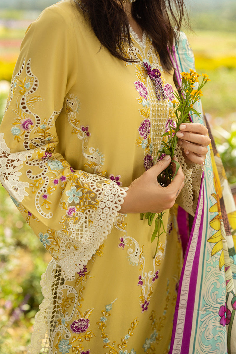Mushq | Secret Garden Hemline 25 | Faded Sunflower