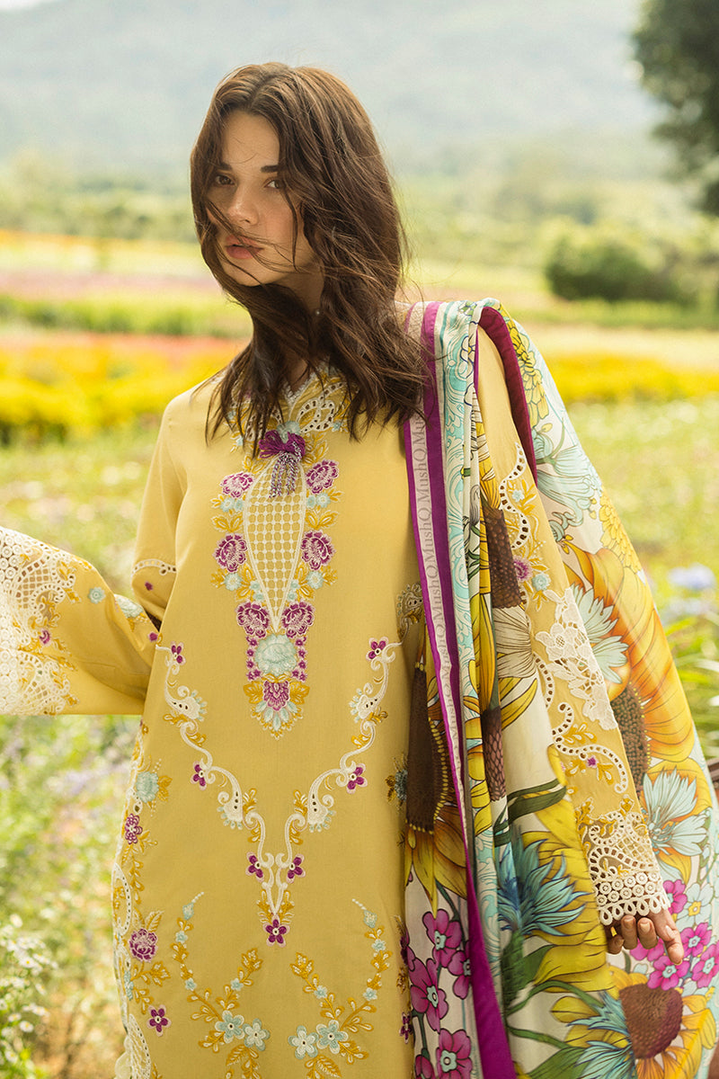 Mushq | Secret Garden Hemline 25 | Faded Sunflower