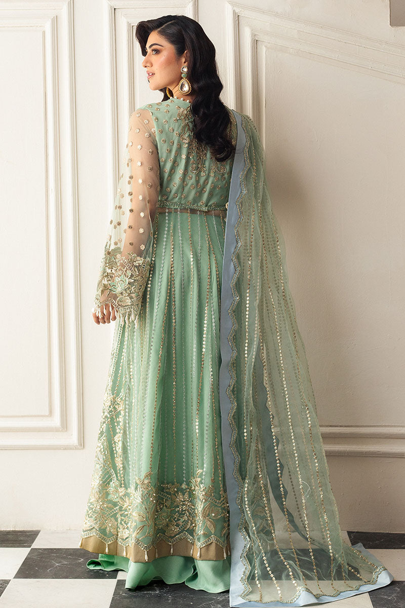 Mushq | Hemline Aura Debut Wedding Formals | PISTACHIO - House Of Anaya