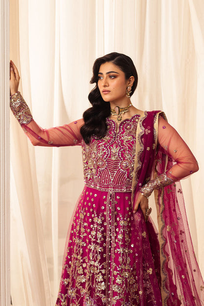 Mushq | Hemline Aura Debut Wedding Formals | FUCHSIA - House Of Anaya