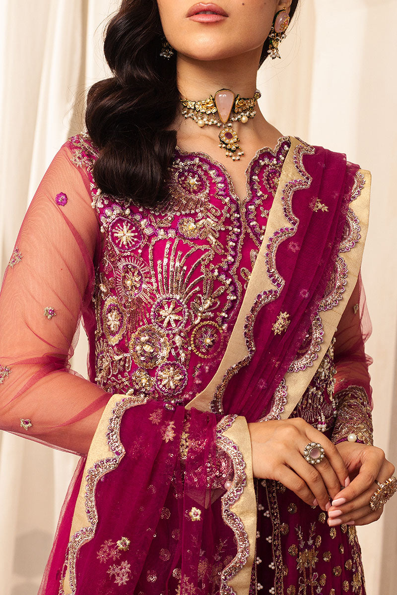 Mushq | Hemline Aura Debut Wedding Formals | FUCHSIA - House Of Anaya
