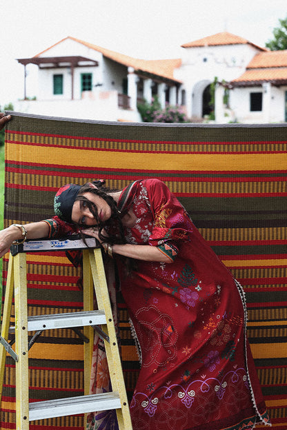 Mushq | Mirasol Printed Cambric | Amber Bosque
