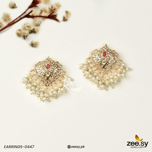 Hyderabadi Earrings-0447 - Libasekhas