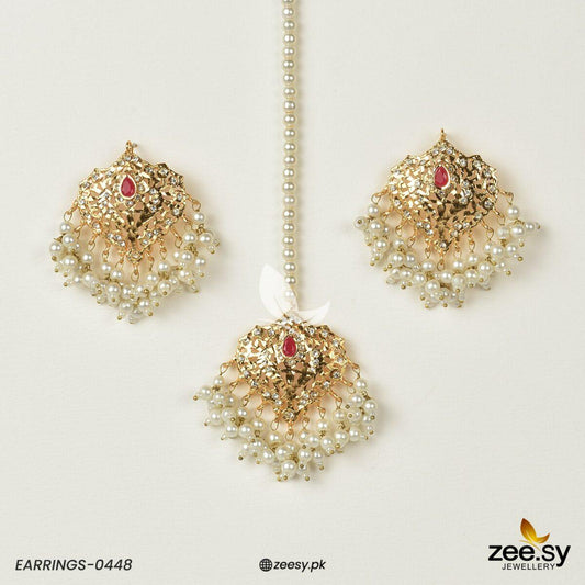 Hyderabadi Earrings-0448 - Libasekhas