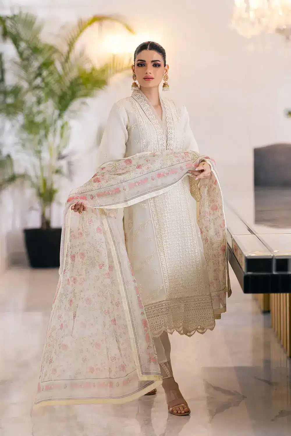 Azure | Embroidered Ensembles 23 | Heaven Bliss - House Of Anaya