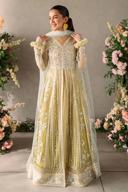 Mushq Mastani Evening Embroidered Chiffon 3Pc Suit MCH-06 HIRA