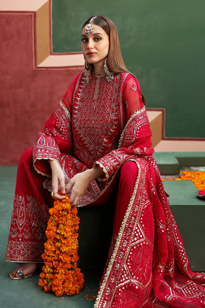 Afrozeh Shehnai Wedding Formal 3Pc Suit AFS-24-04 Hoor