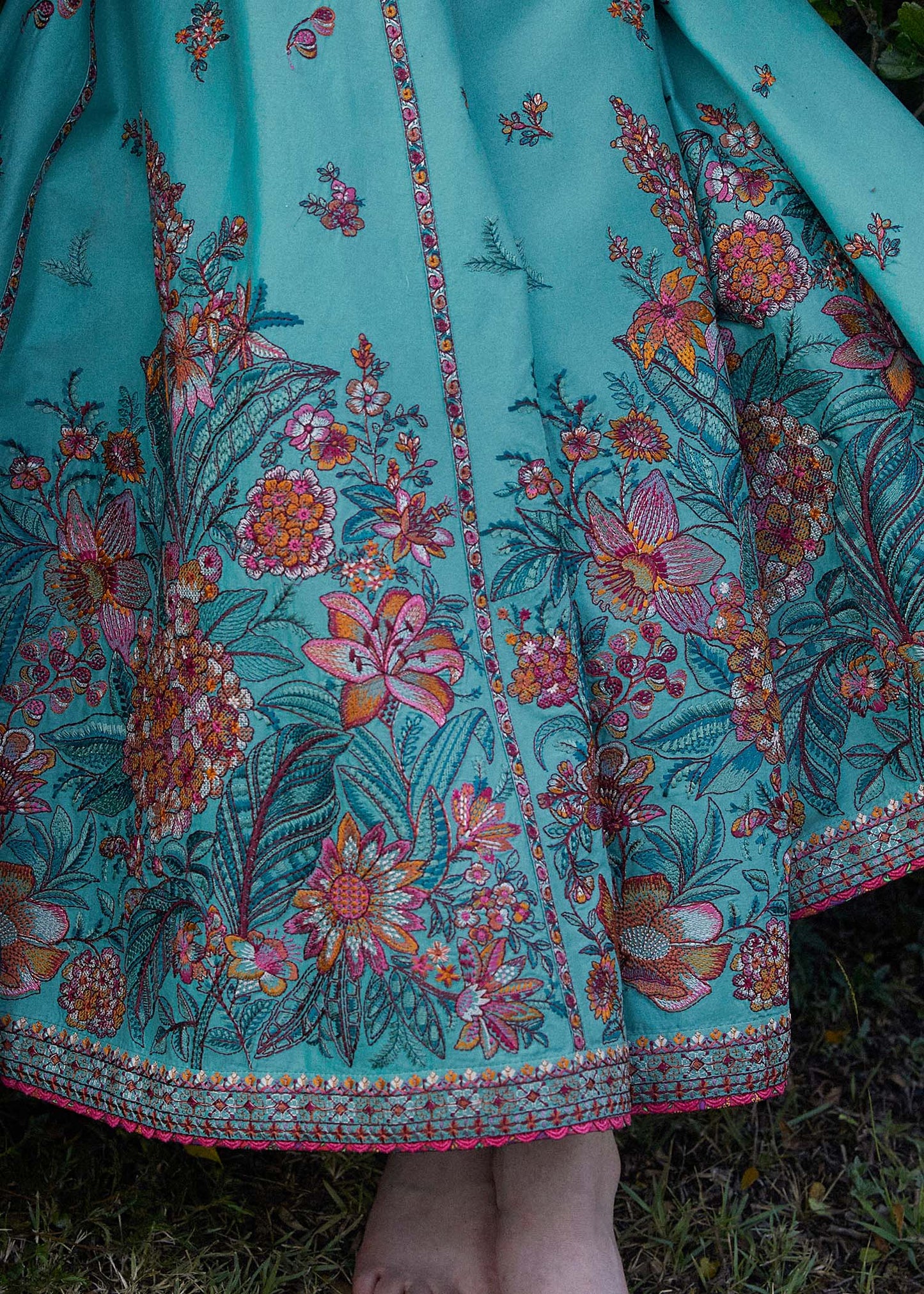 Hussain Rehar | Zaiba-Eid Lawn Collection24 | Jheel - House Of Anaya