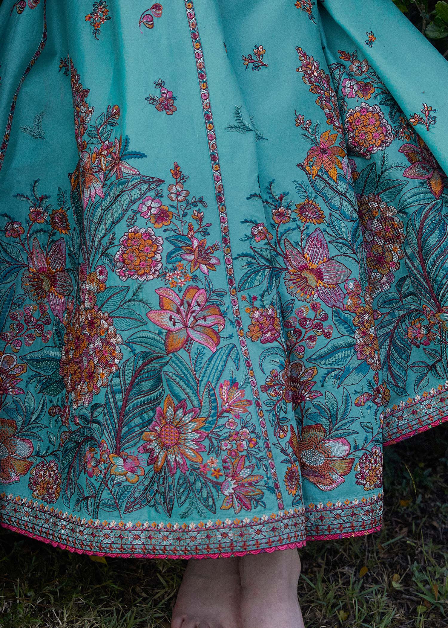 Hussain Rehar | Zaiba-Eid Lawn Collection24 | Jheel - House Of Anaya