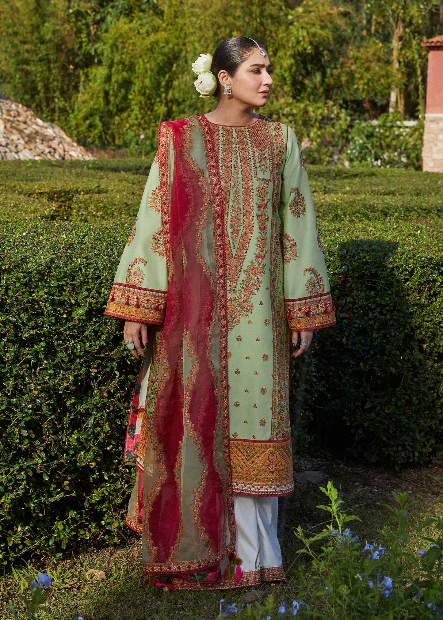Hussain Rehar | Zaiba-Eid Lawn Collection24 | Gul Bahar - House Of Anaya