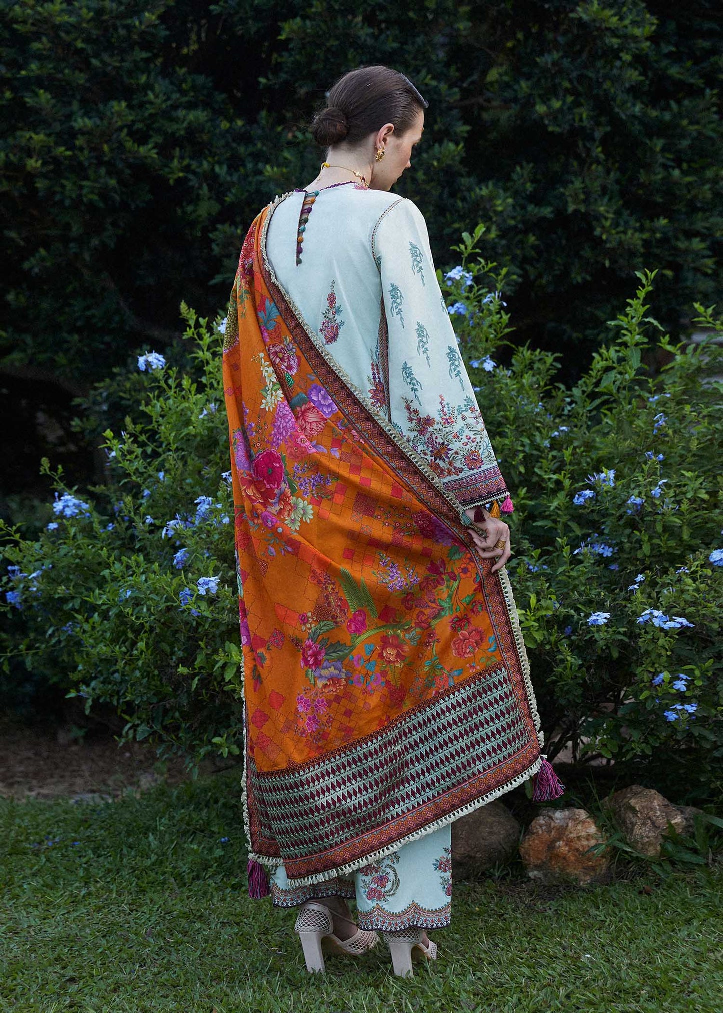 Hussain Rehar | Zaiba-Eid Lawn Collection24 | Sumbul - House Of Anaya