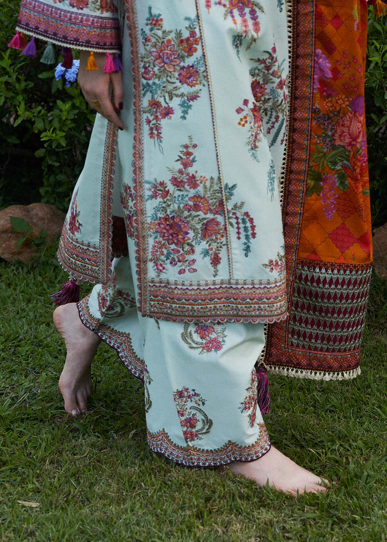 Hussain Rehar | Zaiba-Eid Lawn Collection24 | Sumbul - House Of Anaya
