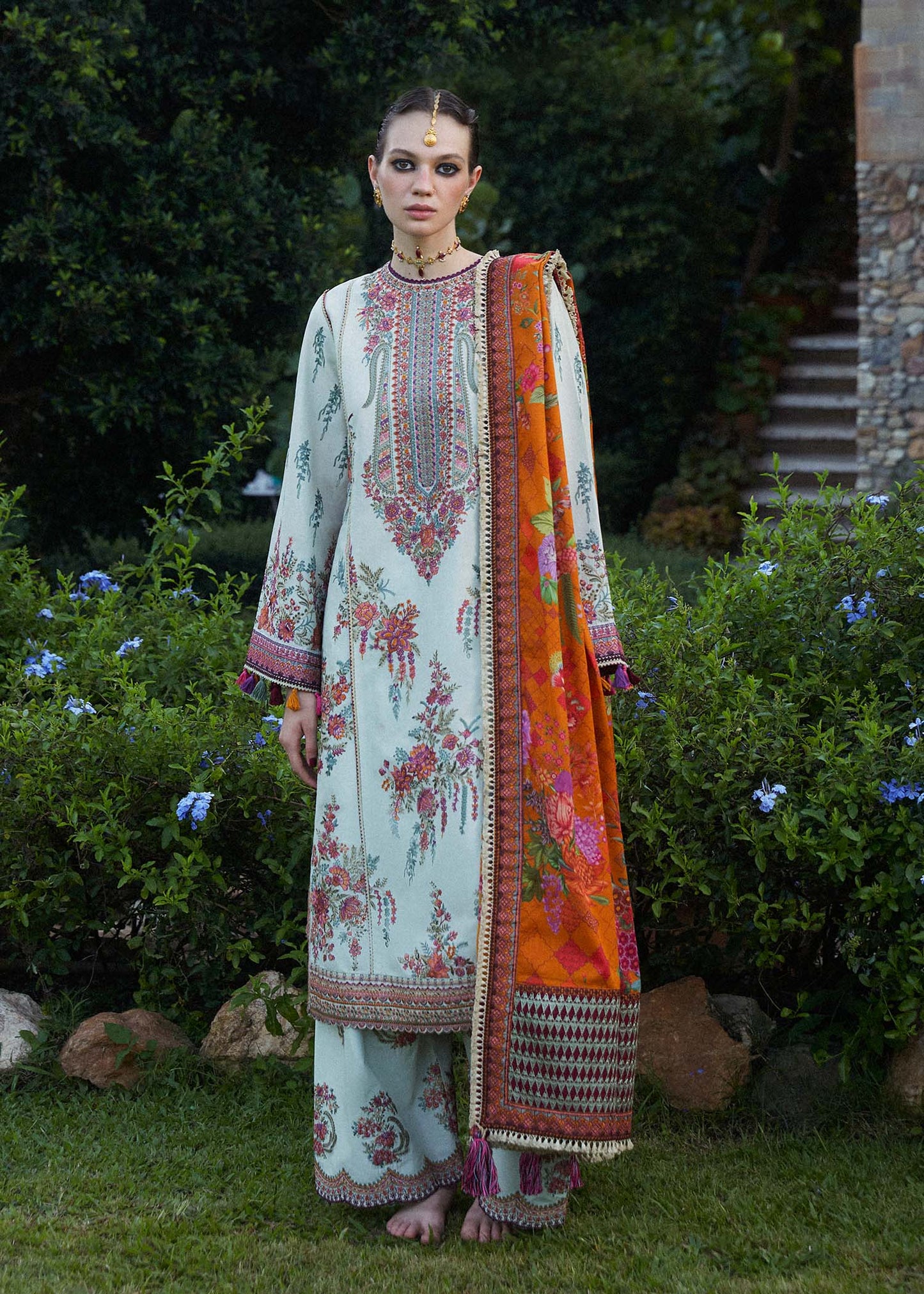 Hussain Rehar | Zaiba-Eid Lawn Collection24 | Sumbul - House Of Anaya
