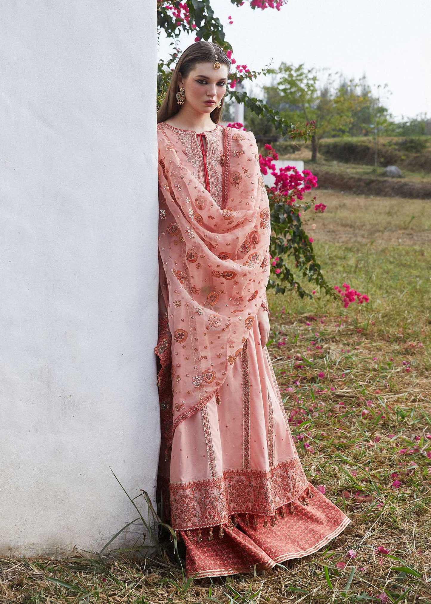 Hussain Rehar | Eid Luxury Lawn SS/24 | Nayra - House Of Anaya