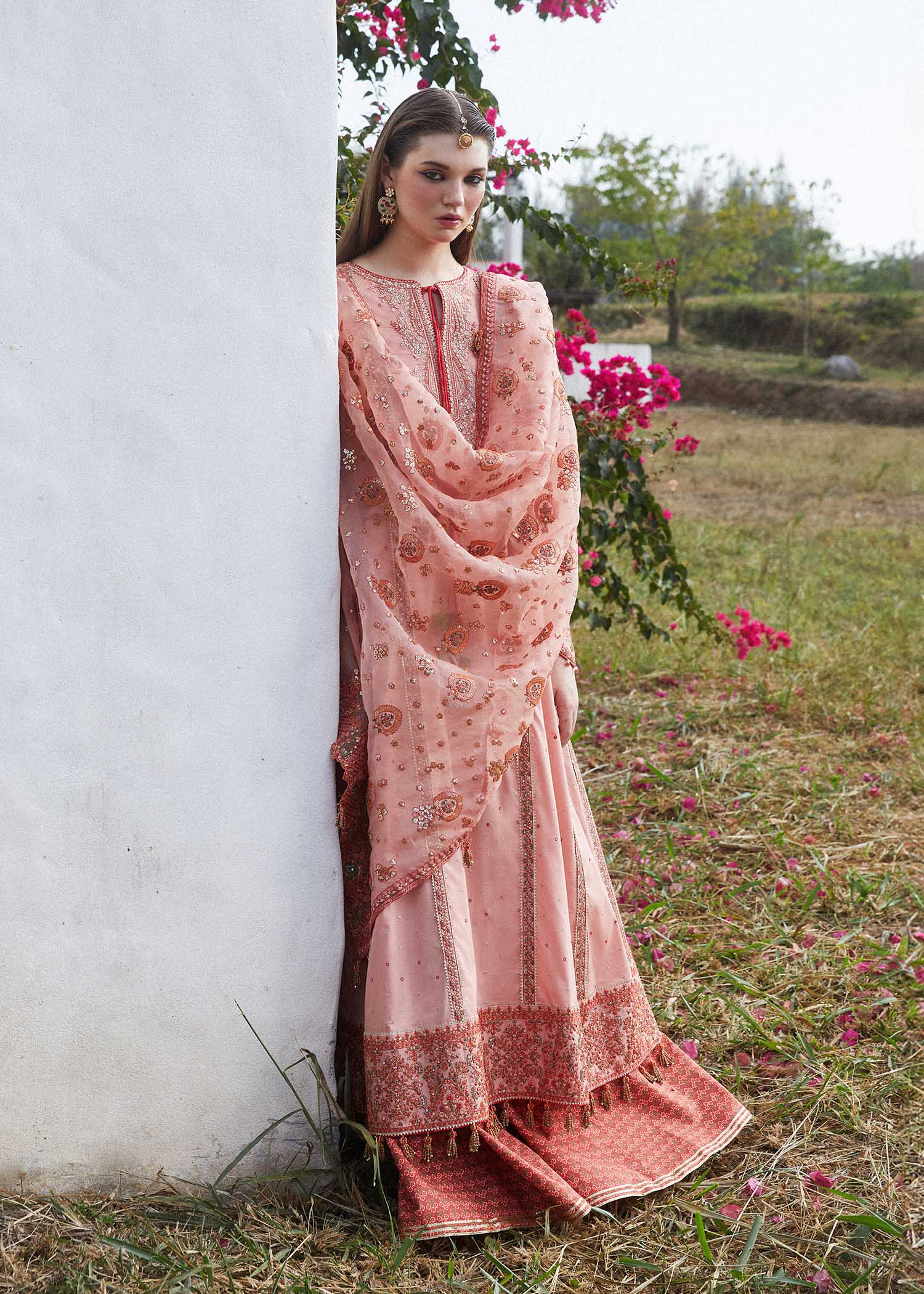 Hussain Rehar | Eid Luxury Lawn SS/24 | Nayra - House Of Anaya