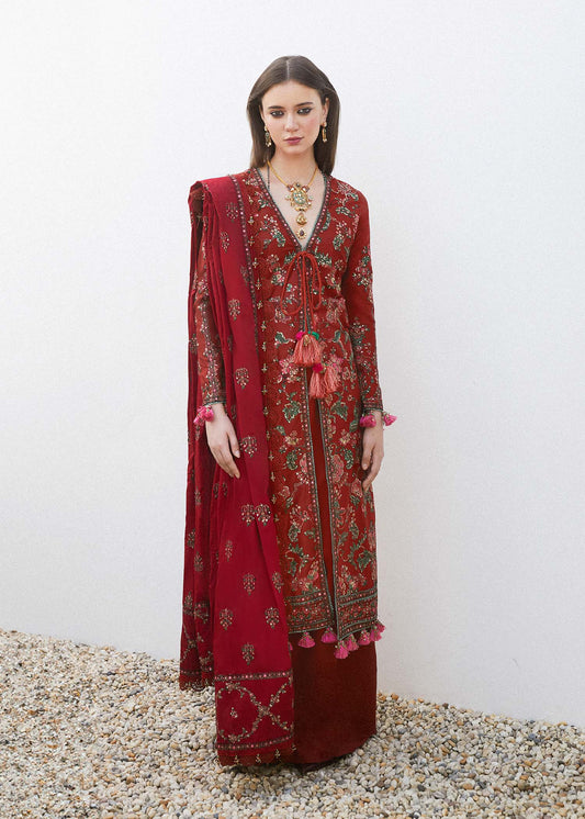 Hussain Rehar | Eid Luxury Lawn SS/24 | Ruhi - House Of Anaya