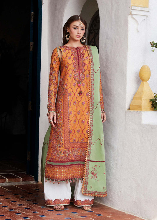 Hussain Rehar | Eid Luxury Lawn SS/24 | Amira - House Of Anaya