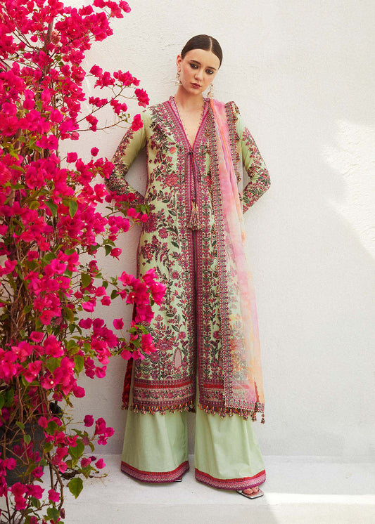 Hussain Rehar | Eid Luxury Lawn SS/24 | Eira - House Of Anaya