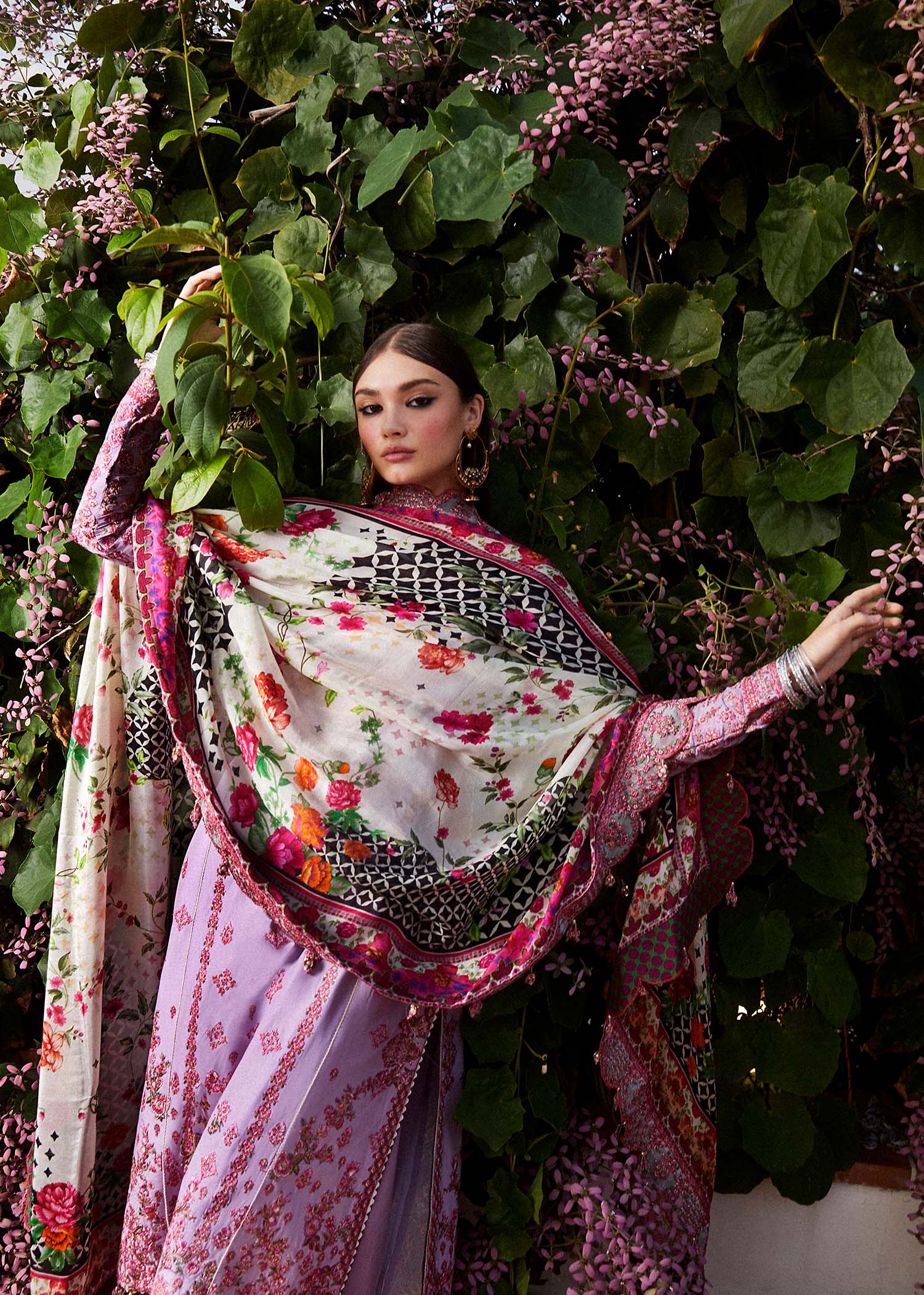 Hussain Rehar | Eid Luxury Lawn SS/24 | Ayzel - House Of Anaya