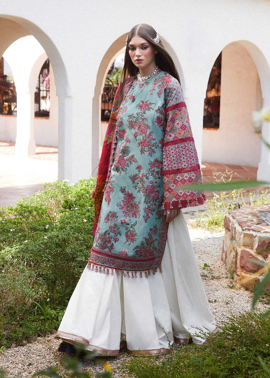 Hussain Rehar | Eid Luxury Lawn SS/24 | Floret - House Of Anaya