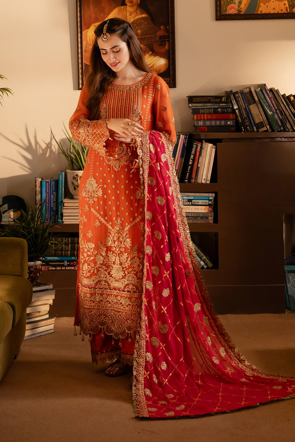 Imrozia Premium | Noor Jahan Formals | I-203 Gul - House Of Anaya