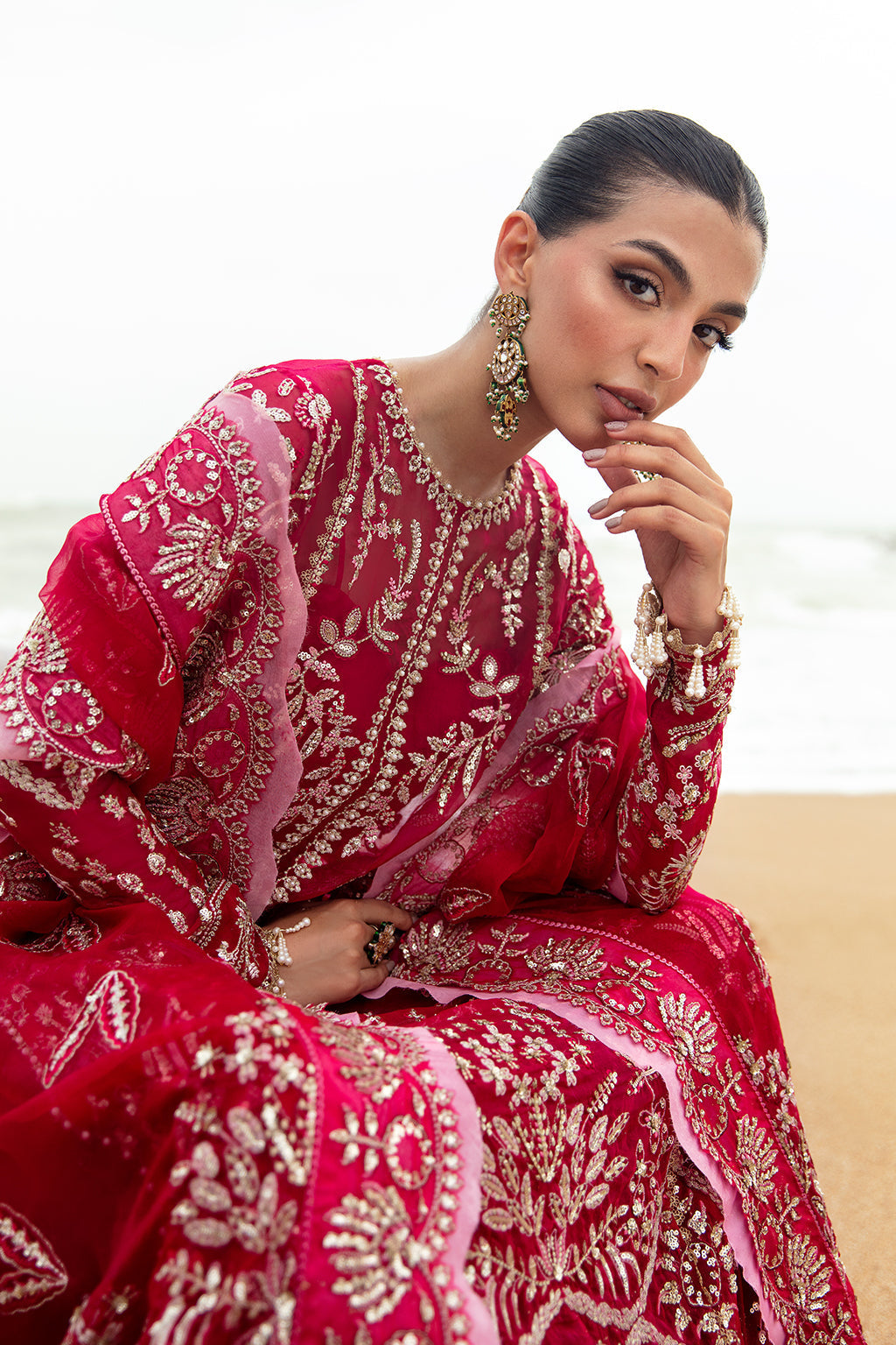 Afrozeh | Dastangoi Wedding Formal'24 | AWE-04 NAGEEN - House Of Anaya