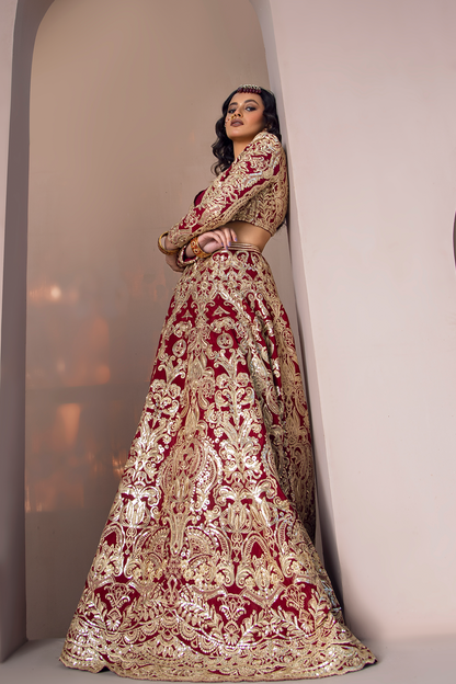 Erum Khan | Jahan Wedding 23 | SURKHI