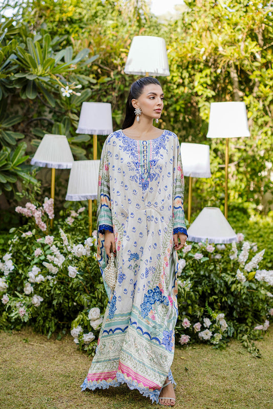 Dhanak | Silk Pret | MULTI HAND EMBELLISHED KAFTAN