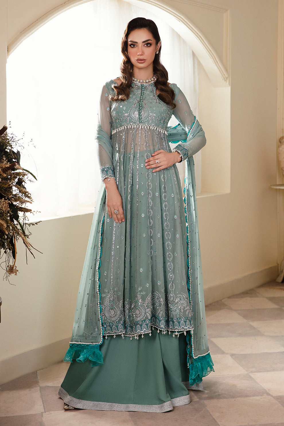 Zarposh | Amirah Collection | Abroo - House Of Anaya