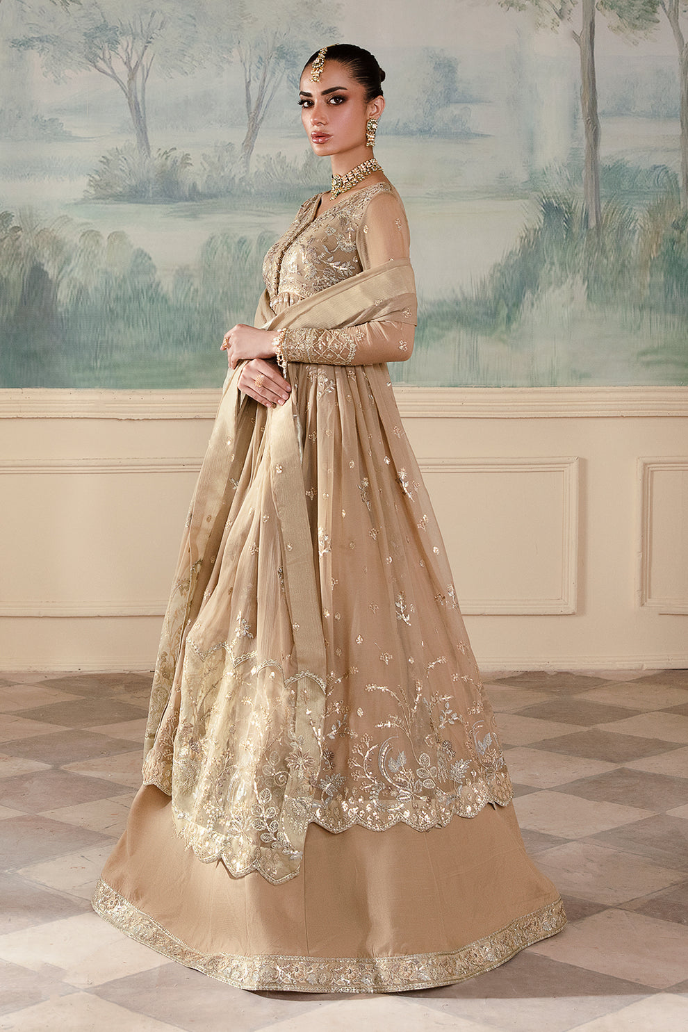 Zarposh | Amirah Collection | Mehru - House Of Anaya