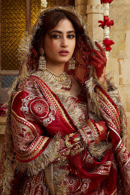 Mohsin Naveed Ranjha – MNR – MUKHI (BIA III) – ZWU23-20 – Sindoori Red - Riwayat-e-khas