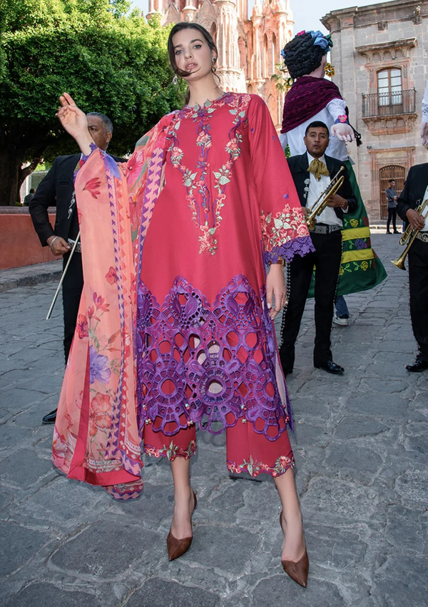 Model wearing the outfit