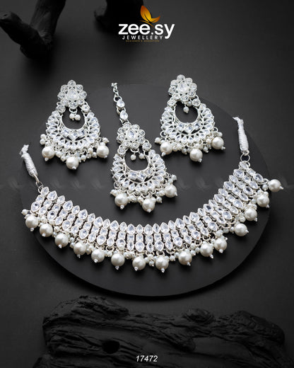 Elisa Silver Necklace - Libasekhas