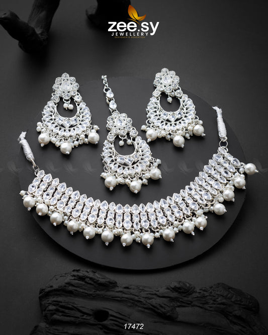 Elisa Silver Necklace - Libasekhas