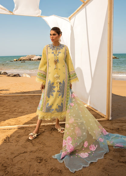 CRIMSON Embroidered Lawn Summer Collection D5-B - Riwayat-e-khas