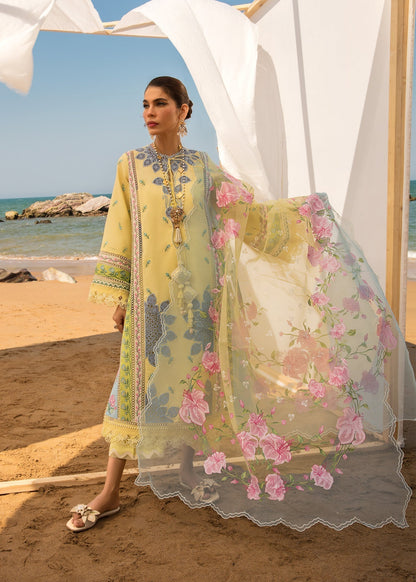 CRIMSON Embroidered Lawn Summer Collection D5-B - Riwayat-e-khas