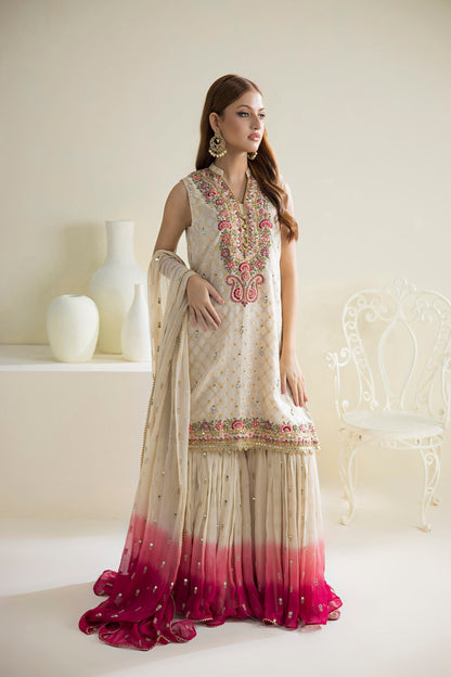 Farhat Jahan | Luxury Pret | Chaandni - House Of Anaya