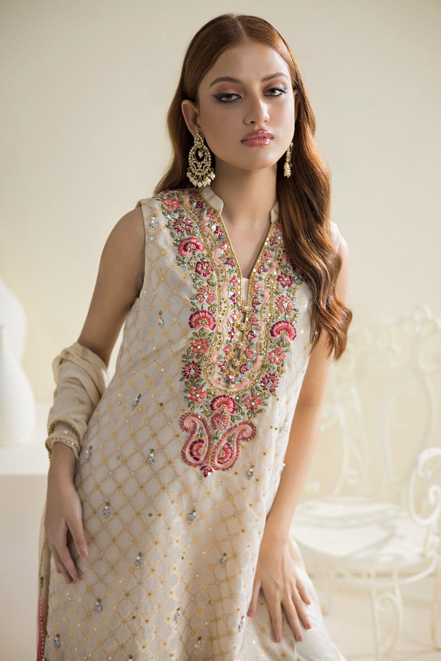 Farhat Jahan | Luxury Pret | Chaandni - House Of Anaya