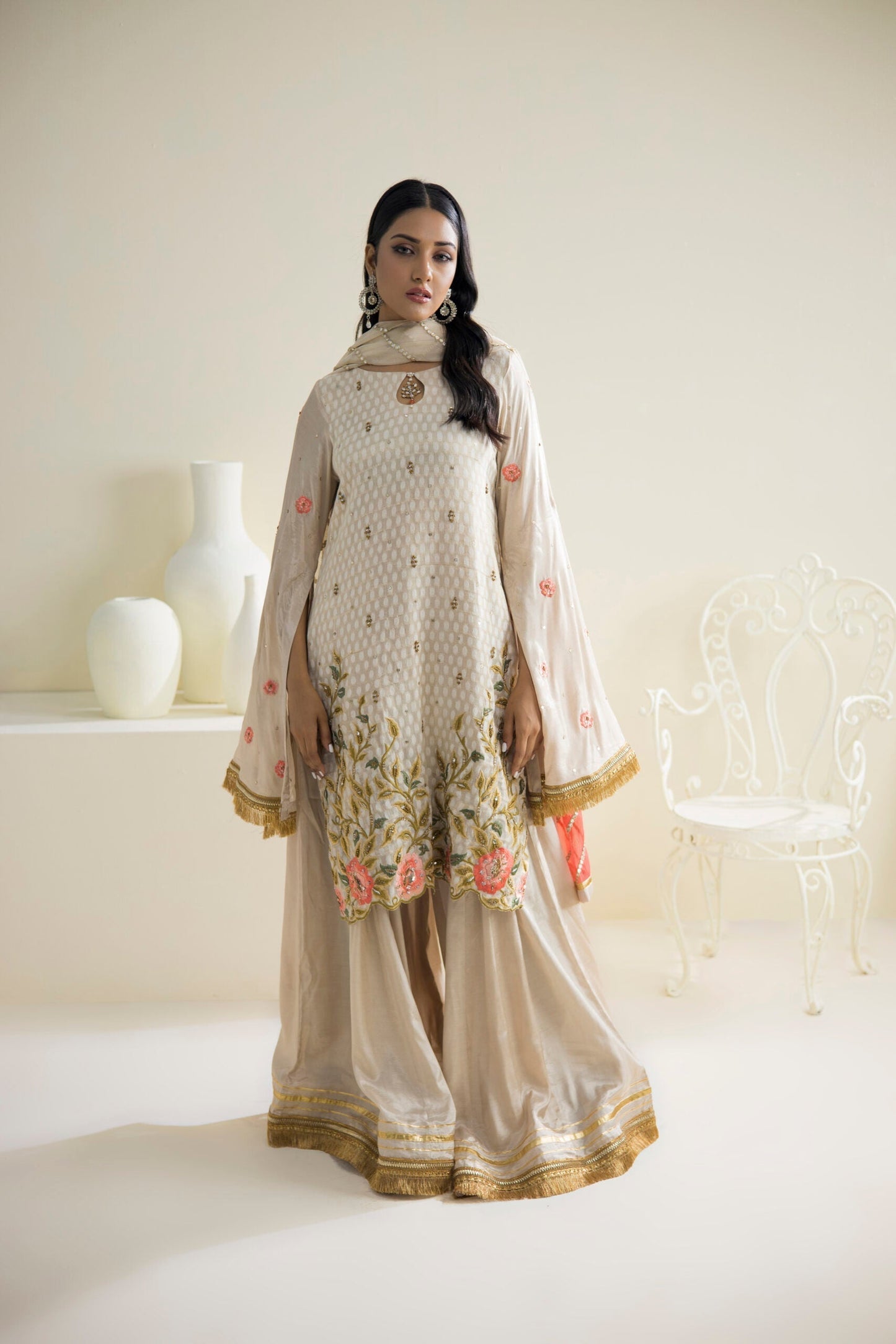 Farhat Jahan | Luxury Pret | Qainaat - House Of Anaya