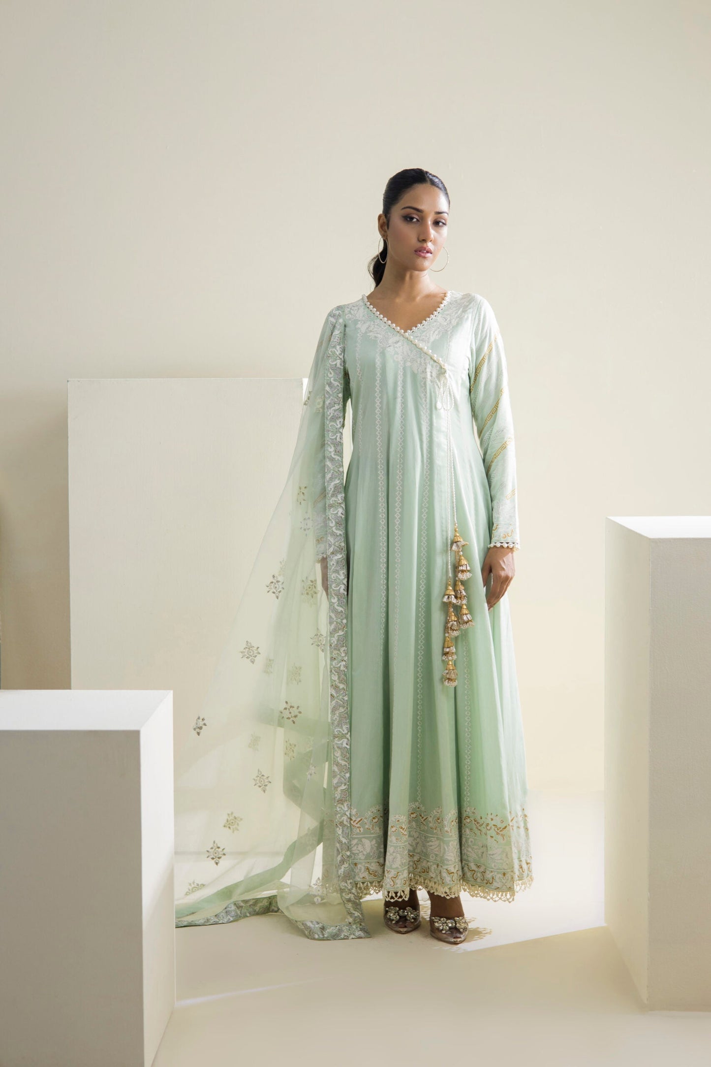 Farhat Jahan | Luxury Pret | Aabroo - House Of Anaya