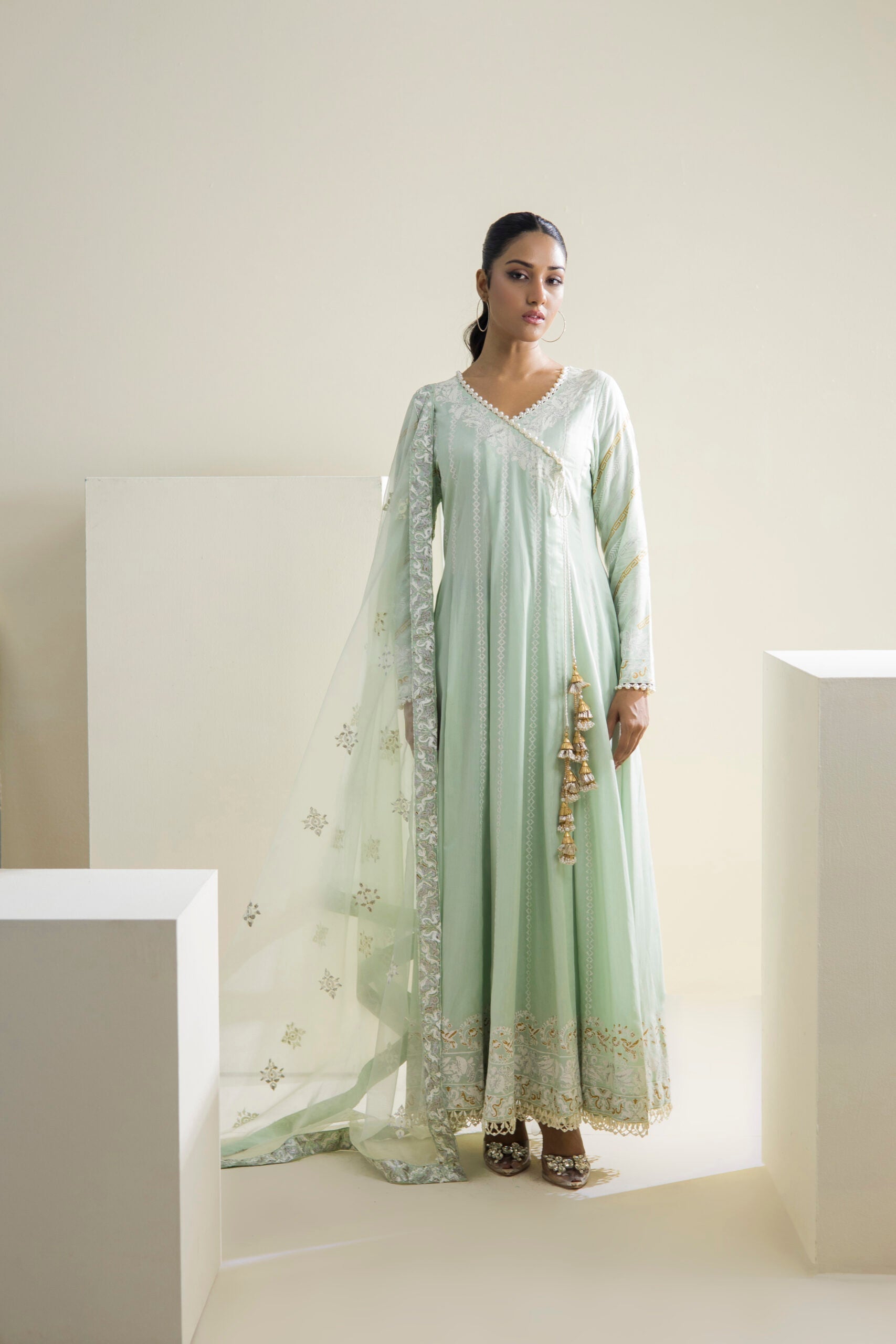 Farhat Jahan | Luxury Pret | Aabroo - House Of Anaya