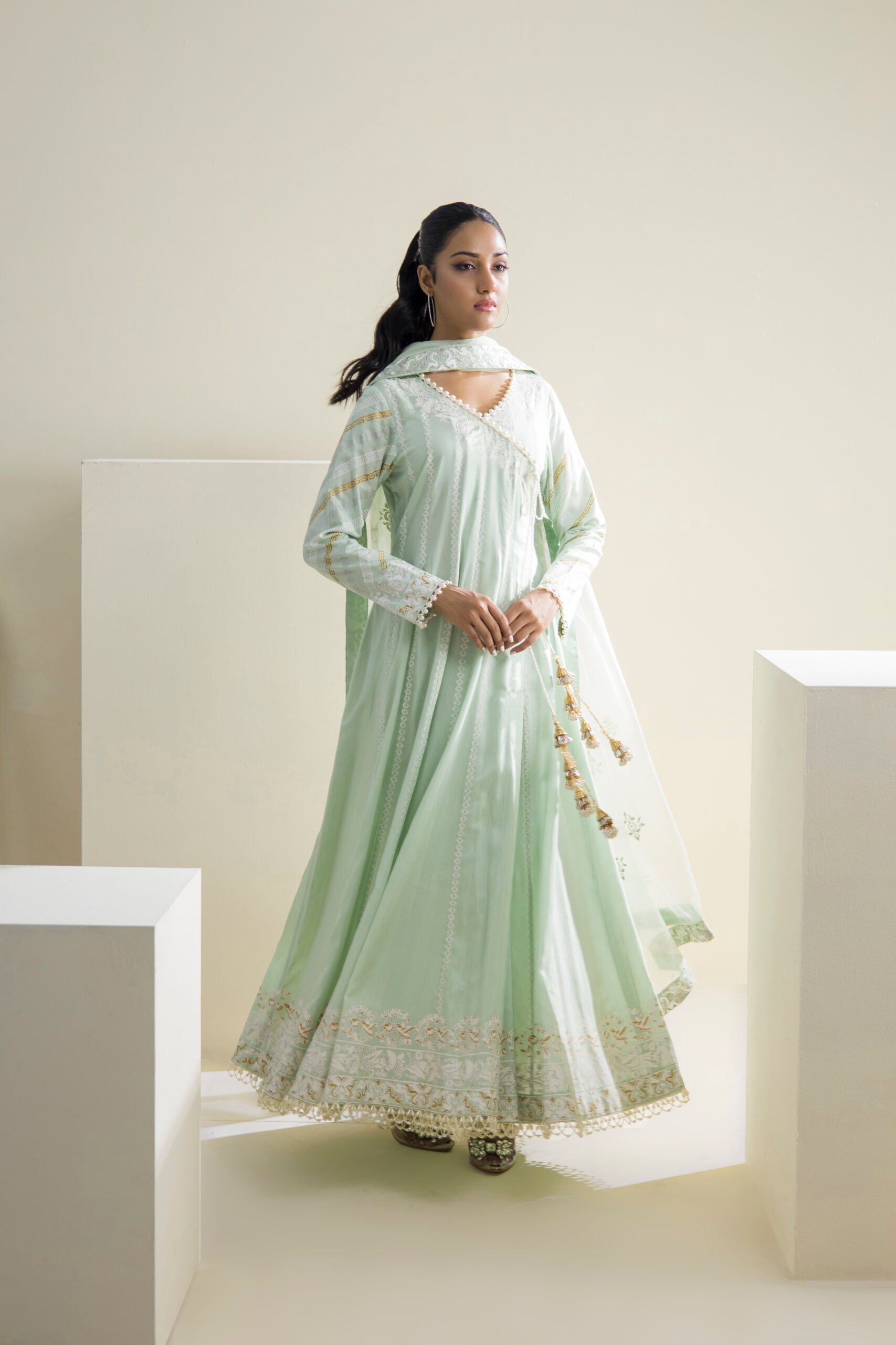 Farhat Jahan | Luxury Pret | Aabroo - House Of Anaya