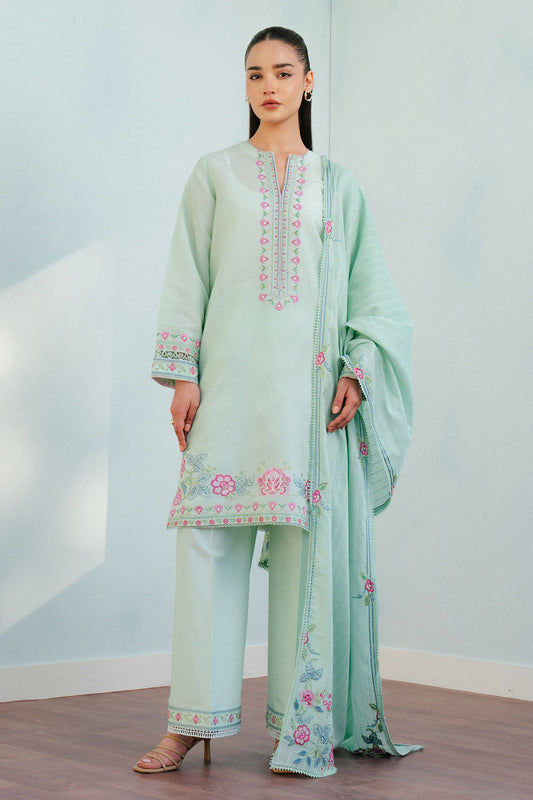 Zara Shahjahan | Coco Lawn 25 | INDI-9A - House Of Anaya
