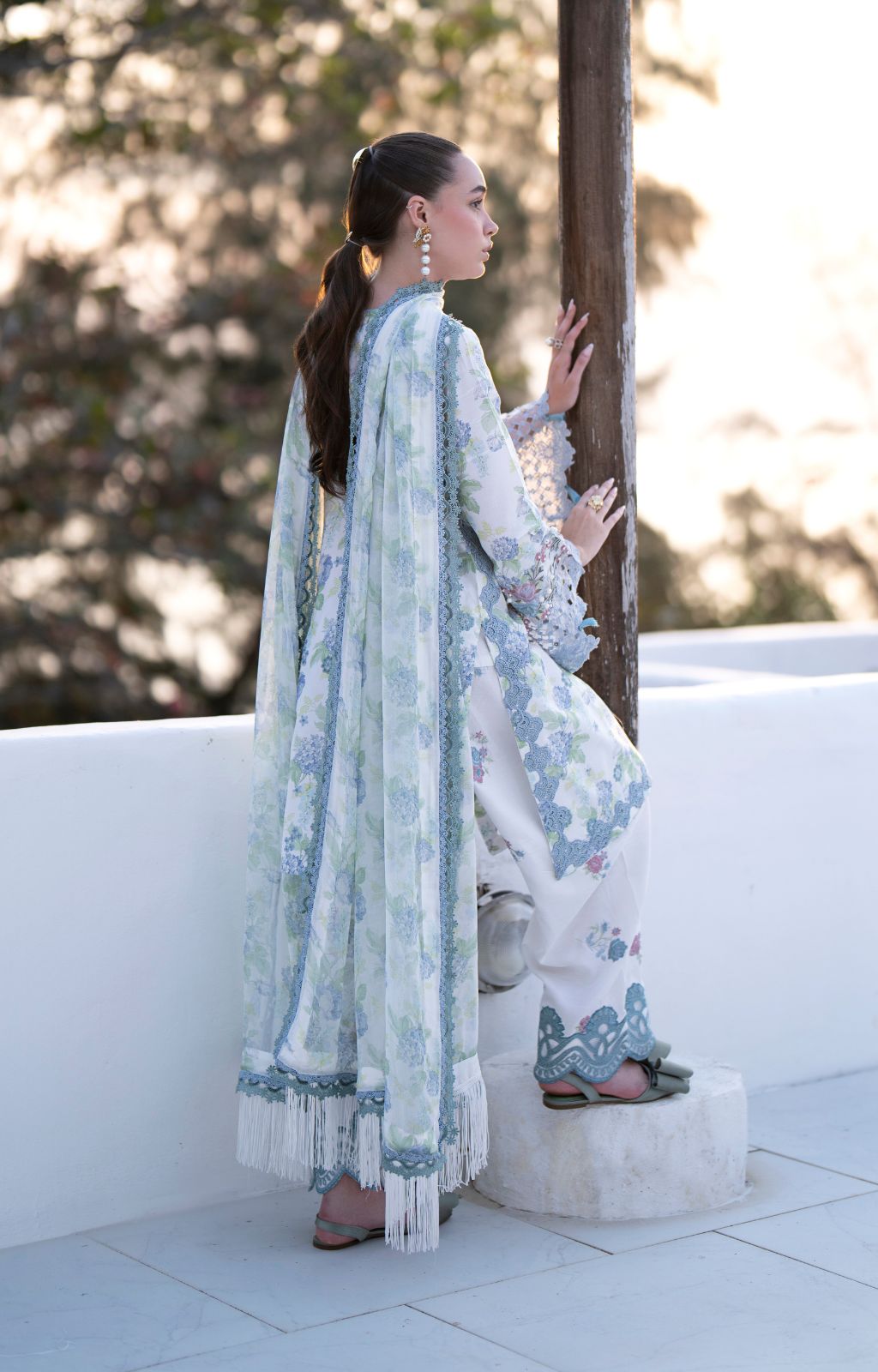 AJR Couture | Printakari Lawn 25 | Isle