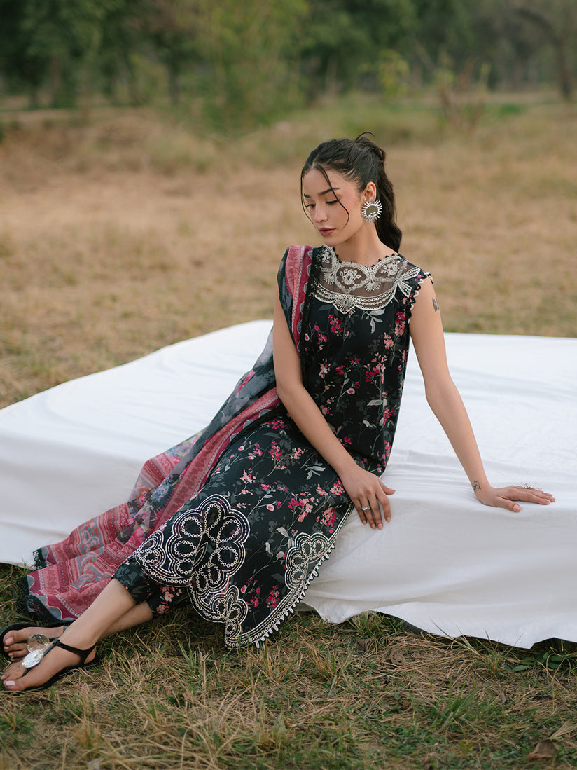 Parishay | Ivy Bloom Luxury Lawn | IVY-08