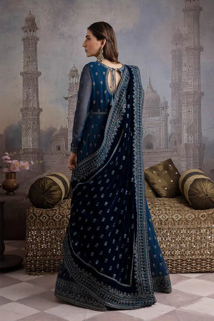 Iznik | Festive Velvet 23 | IV-25 RAQS - House Of Anaya