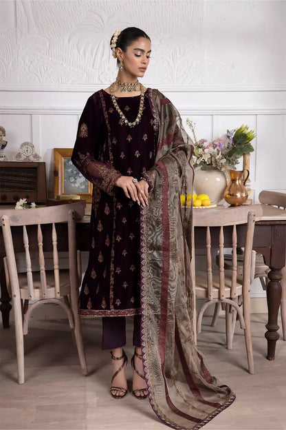 Iznik | Festive Velvet 23 | IV-23 SEHER - House Of Anaya