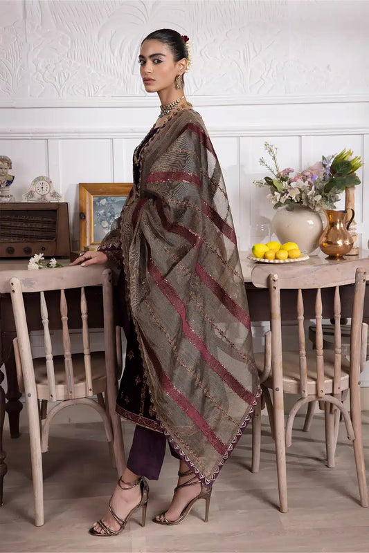 Iznik | Festive Velvet 23 | IV-23 SEHER - House Of Anaya